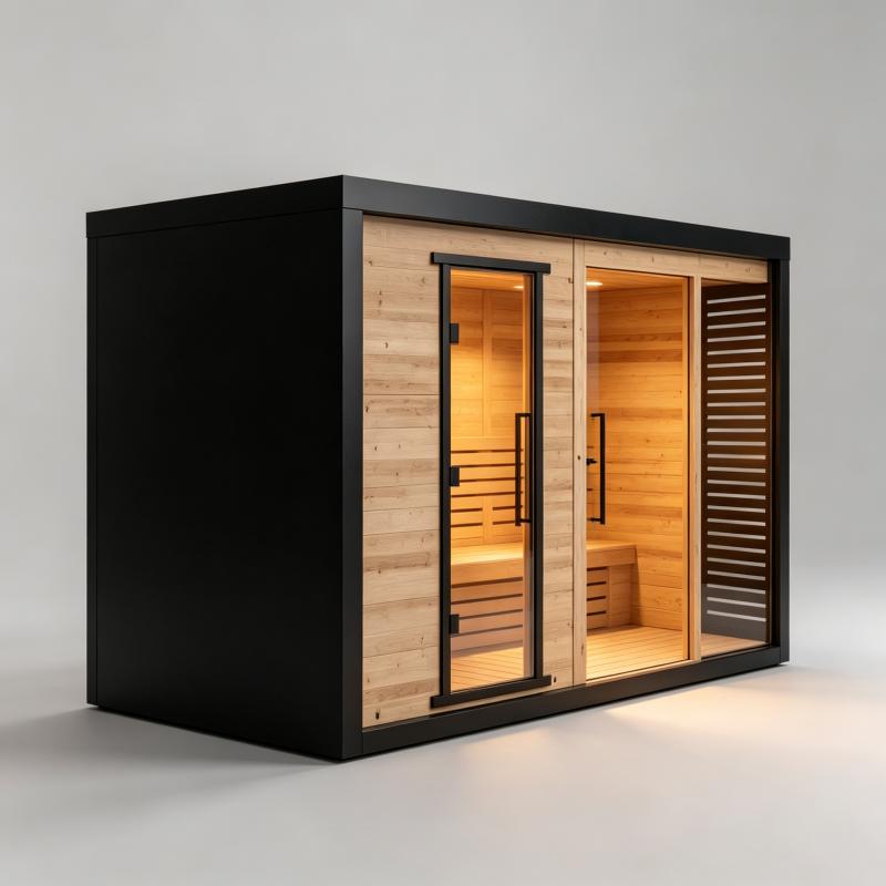 Wellness Resort Spa - Customized Wooden Sauna Room Indoor Outdoor