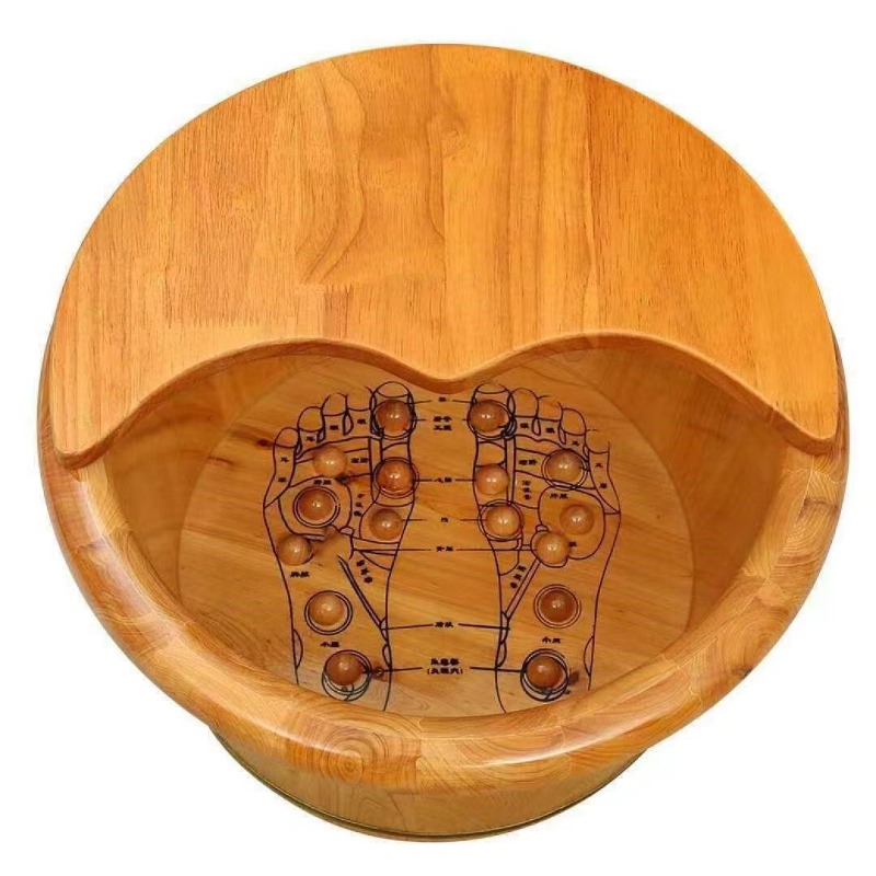 Cedar Wood Foot Soaking Bucket - đánh giá và giá Spa & Wellness Dr Roy Sothers