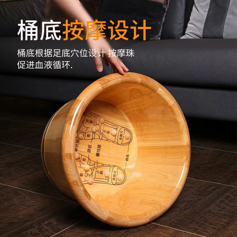Cedar Wood Foot Soaking Bucket - đánh giá và giá Spa & Wellness Dr Roy Sothers