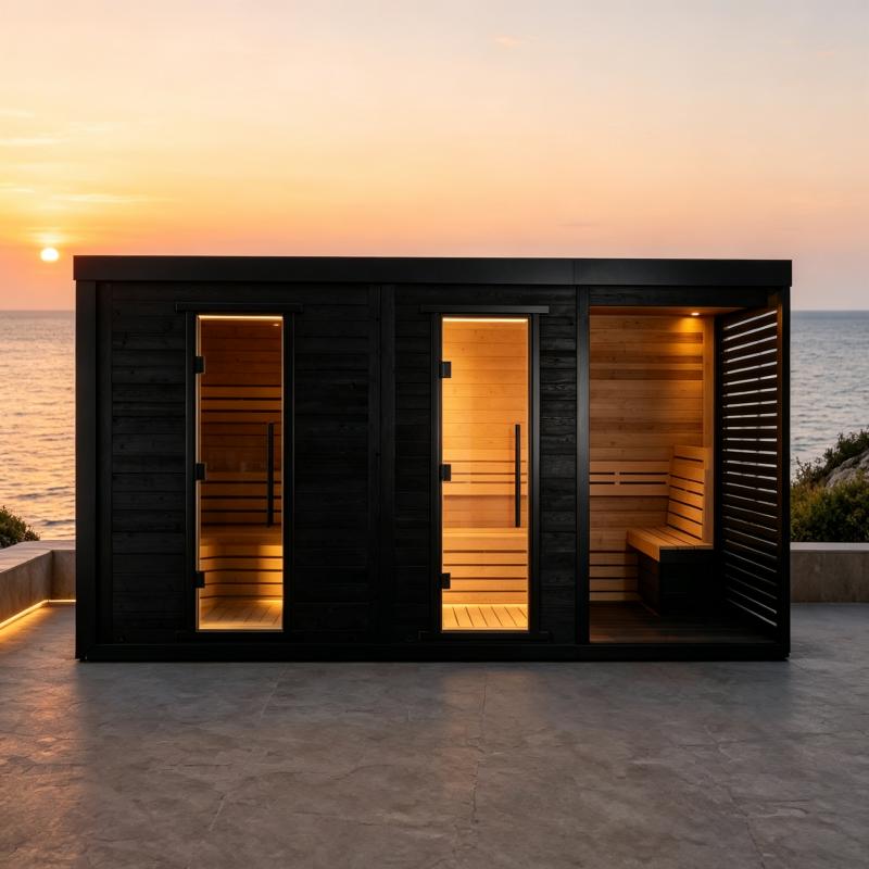 Customized Wooden Sauna Room I - đánh giá và giá Wellness Resort Spa