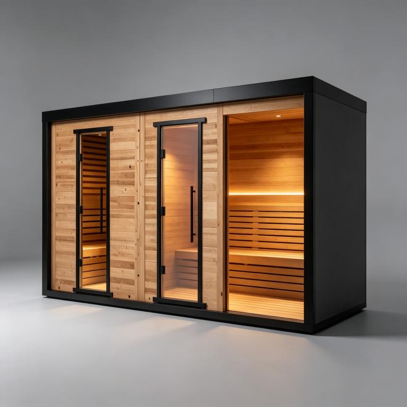 Customized Wooden Sauna Room I - đánh giá và giá Wellness Resort Spa