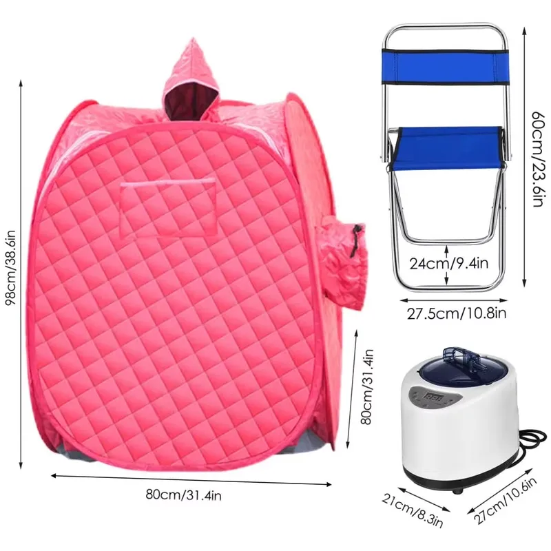 Portable Mini Sauna Steamer fo - đánh giá và giá Spa Wellness Family