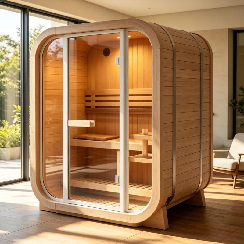 Large Custom Sauna Room Solid  - đánh giá và giá Wellness Resort Spa