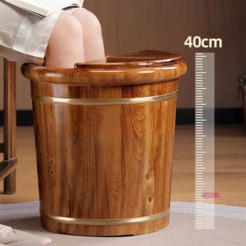Wooden Foot Soaking Bucket, So - đánh giá và giá Spa & Wellness Dr Roy Sothers