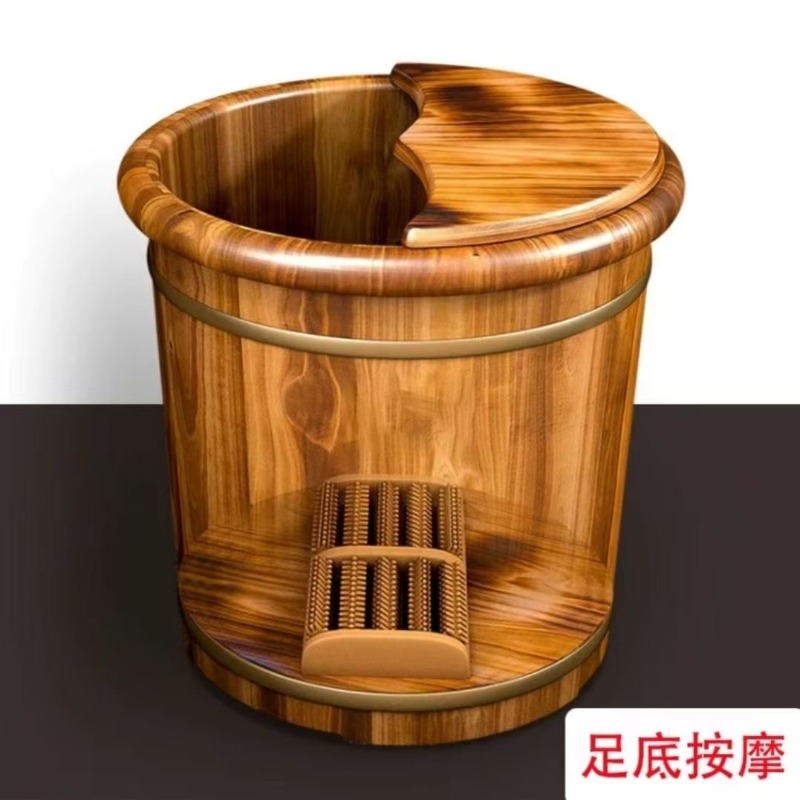 Wooden Foot Soaking Bucket, So - đánh giá và giá Spa & Wellness Dr Roy Sothers