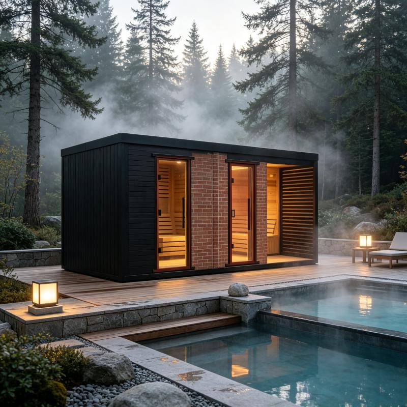 Customized Wooden Sauna Room I - đánh giá và giá Wellness Resort Spa
