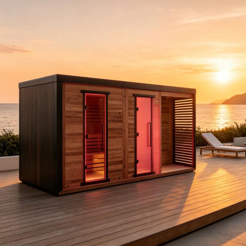 Customized Wooden Sauna Room I - đánh giá và giá Wellness Resort Spa